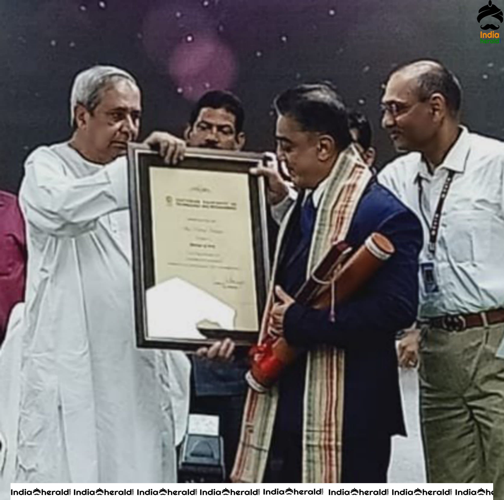 Actor received the Honorary Doctorate given by Centurion university from the CM of Odisha