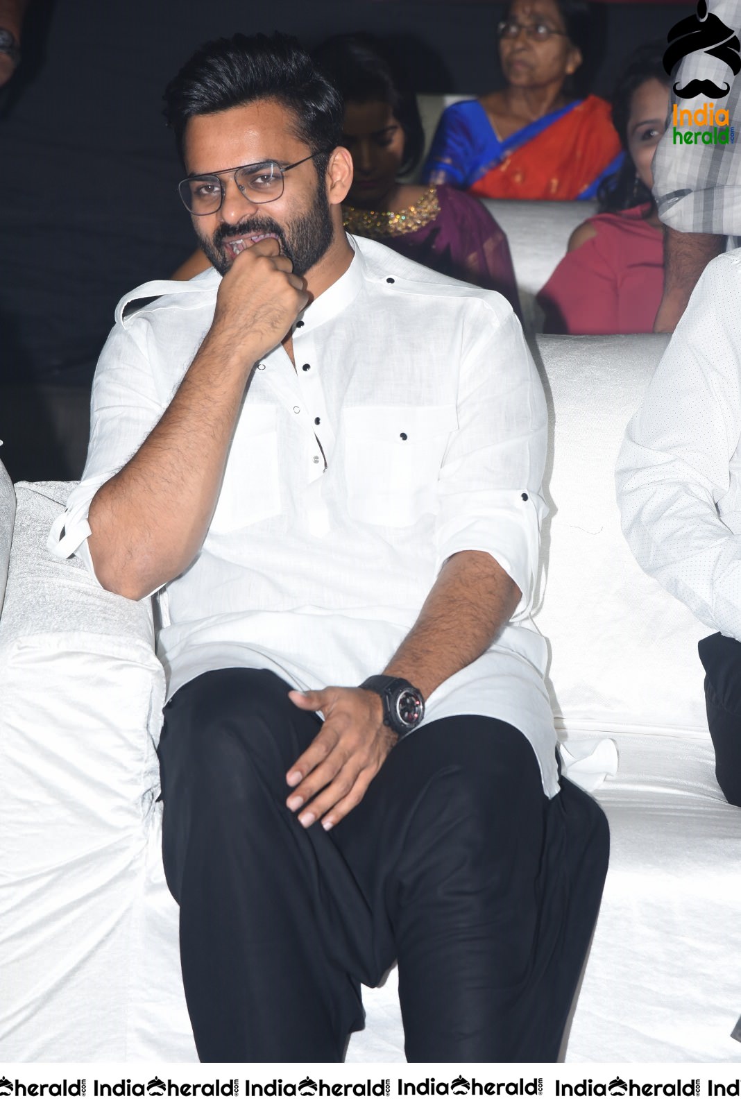 Actor Sai Dharam Tej at Prati Roju Pandage Movie New Year Celebrations