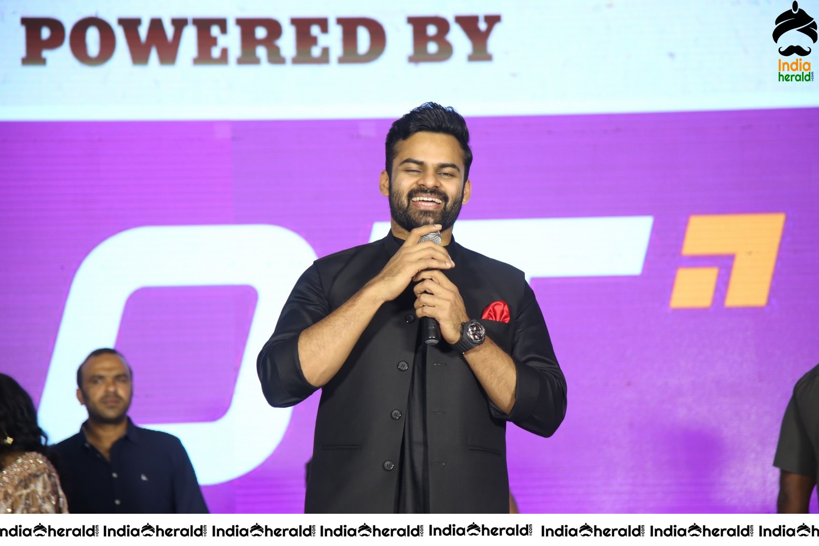 Actor Sai Dharam Tej Emotional Speech at the event Set 1