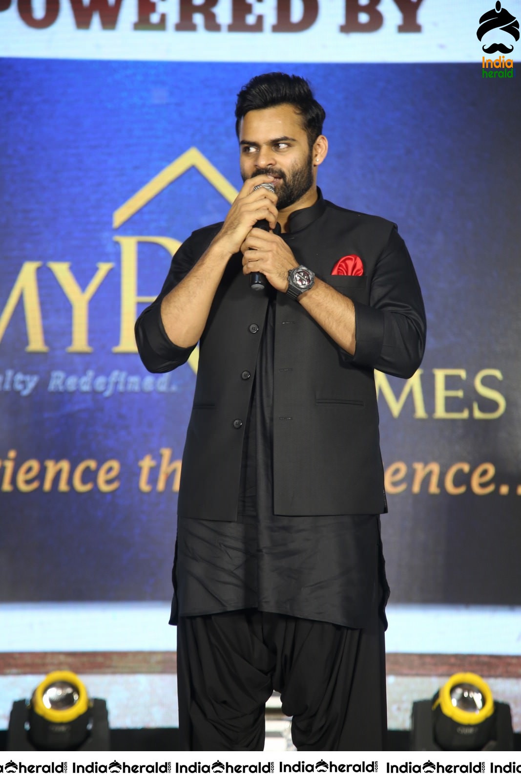 Actor Sai Dharam Tej Emotional Speech at the event Set 1