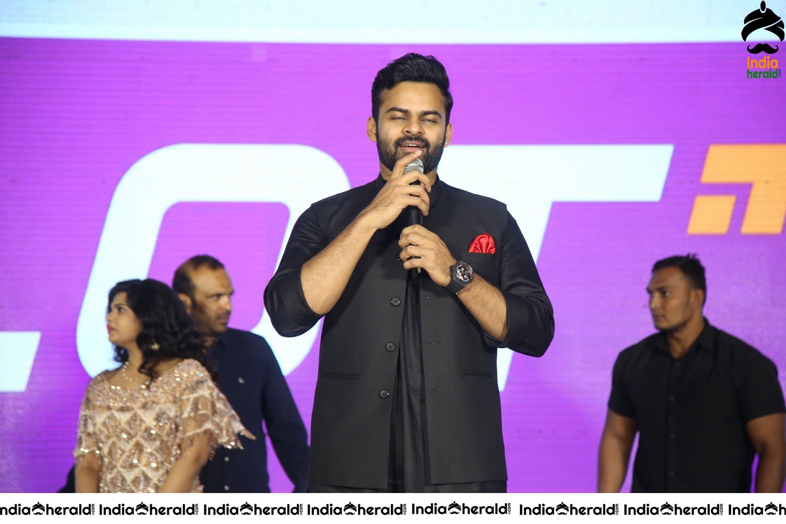 Actor Sai Dharam Tej Emotional Speech at the event Set 1