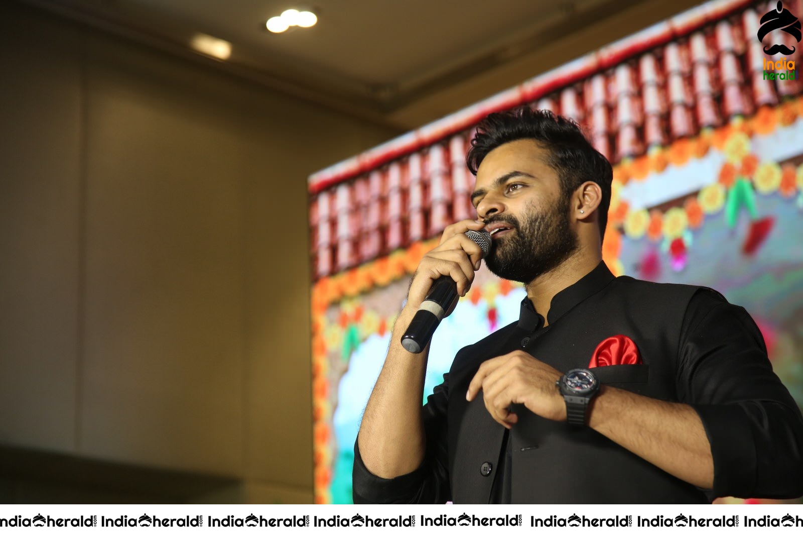 Actor Sai Dharam Tej Emotional Speech at the event Set 2