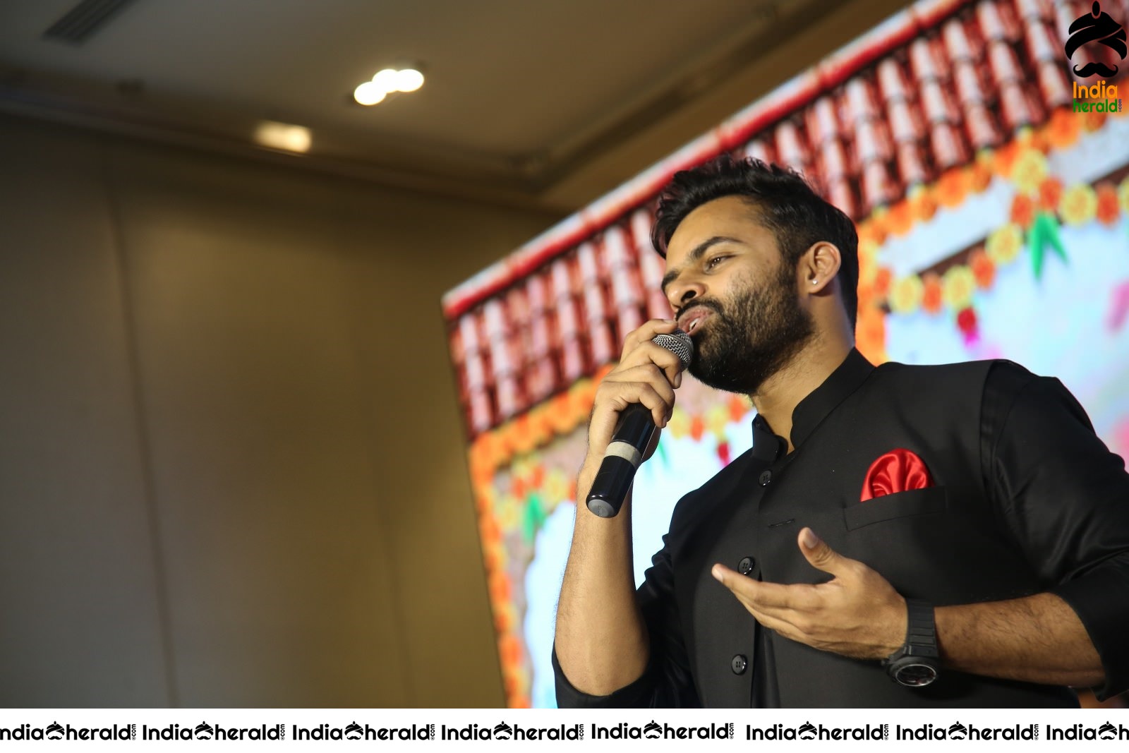 Actor Sai Dharam Tej Emotional Speech at the event Set 2