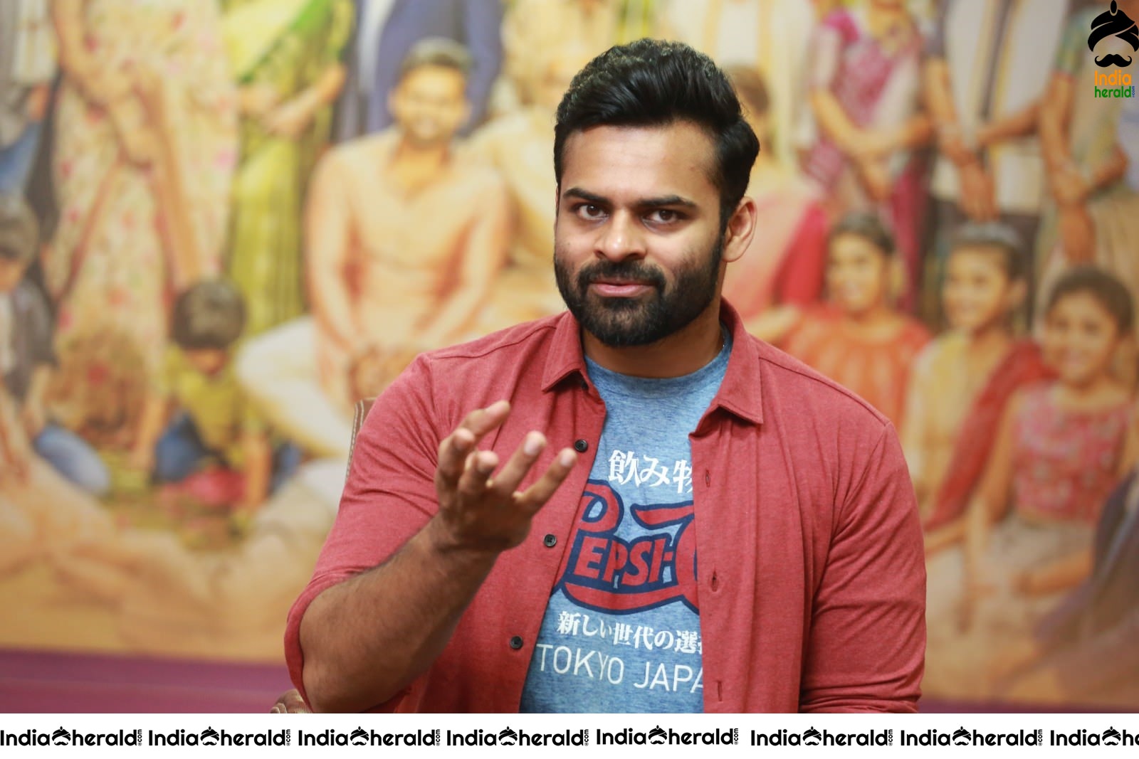 Actor Sai Dharam Tej is looking smart and stylish in these Photos