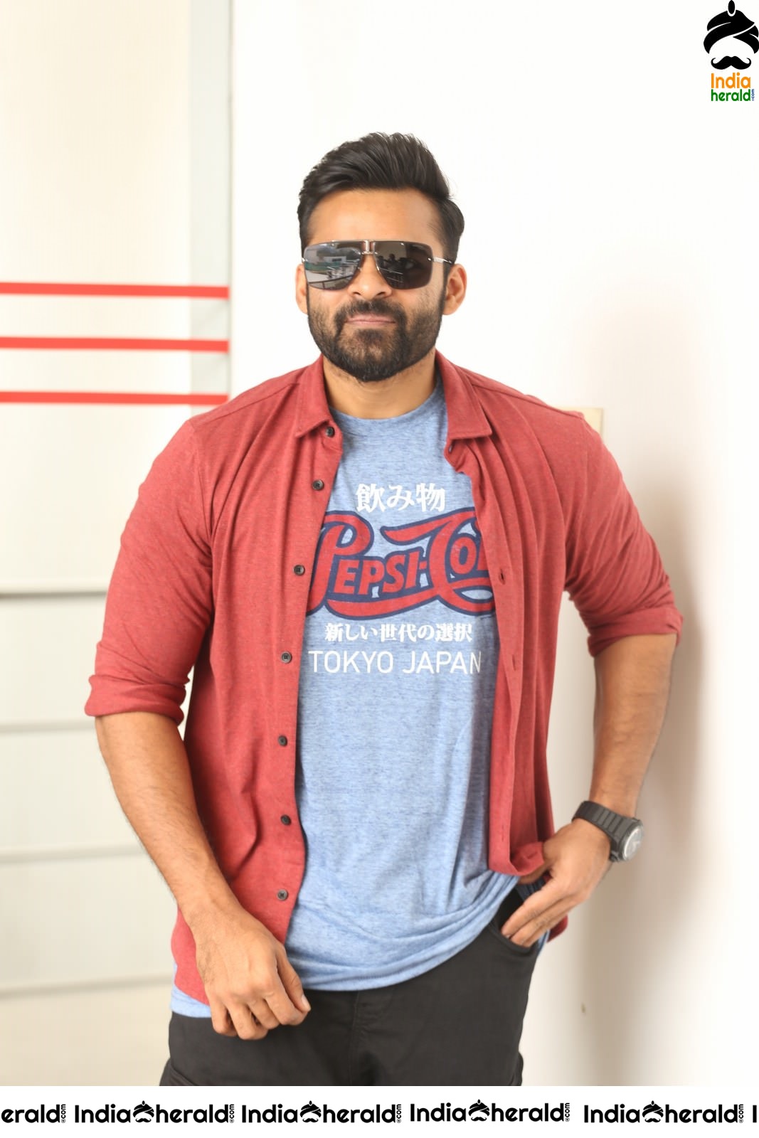 Actor Sai Dharam Tej Latest Interview Stills Set 1