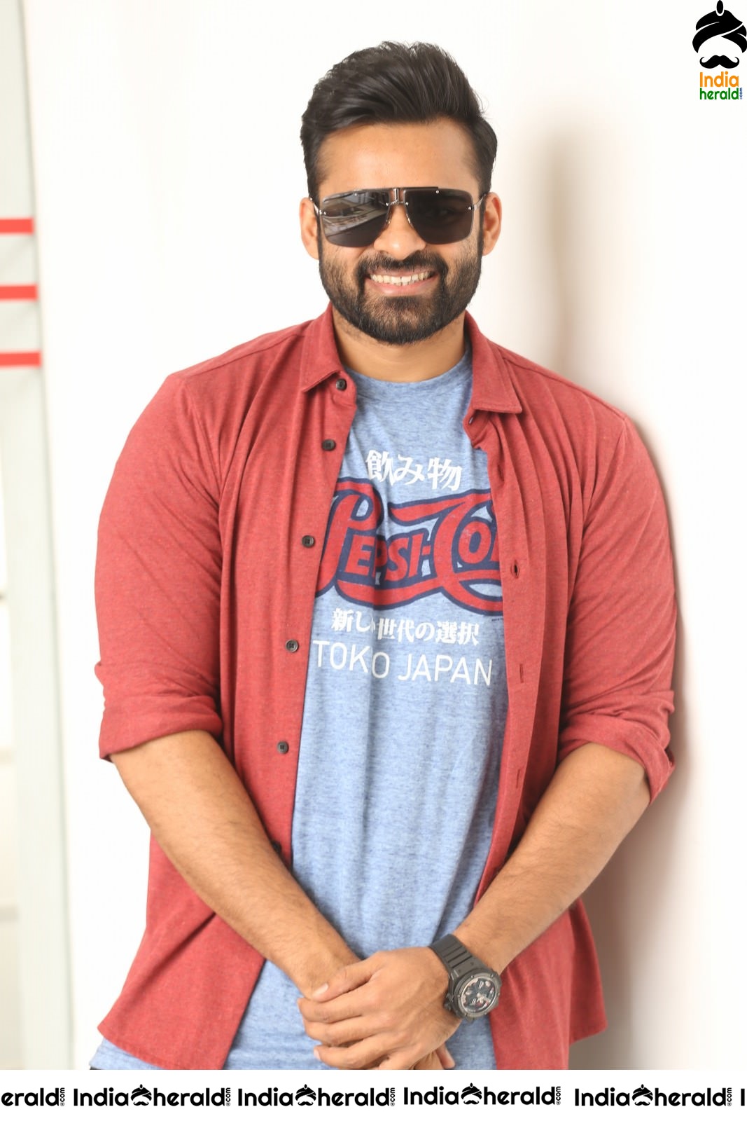 Actor Sai Dharam Tej Latest Interview Stills Set 1