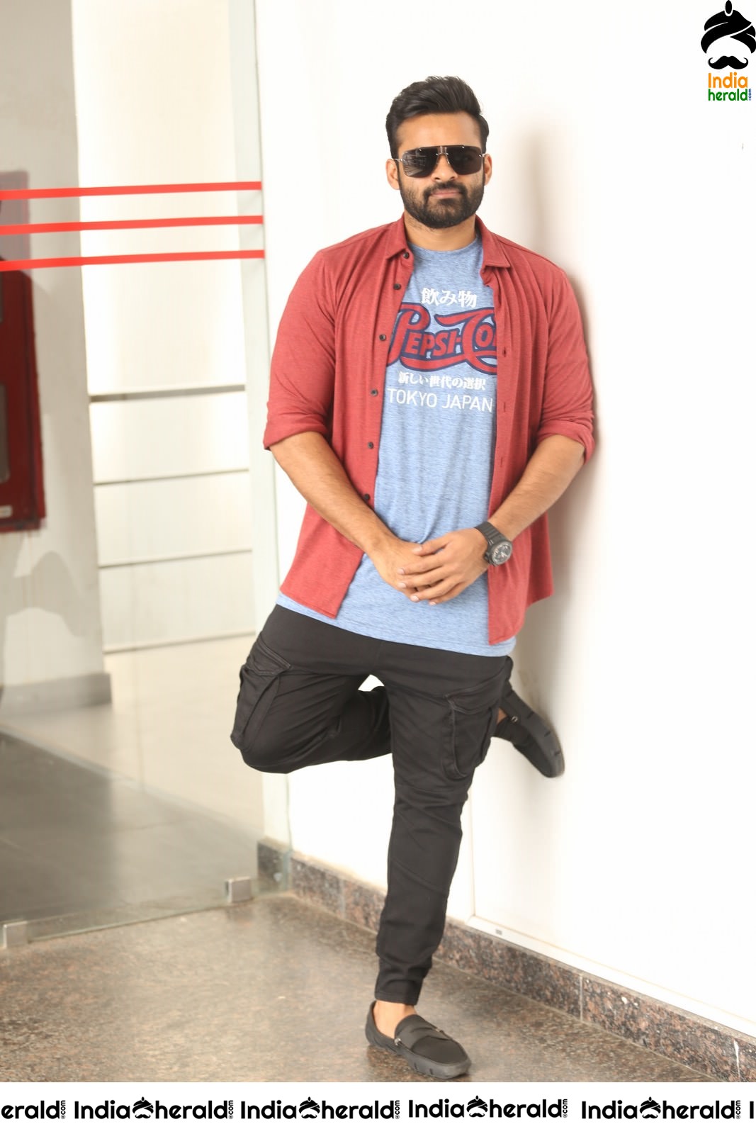 Actor Sai Dharam Tej Latest Interview Stills Set 1