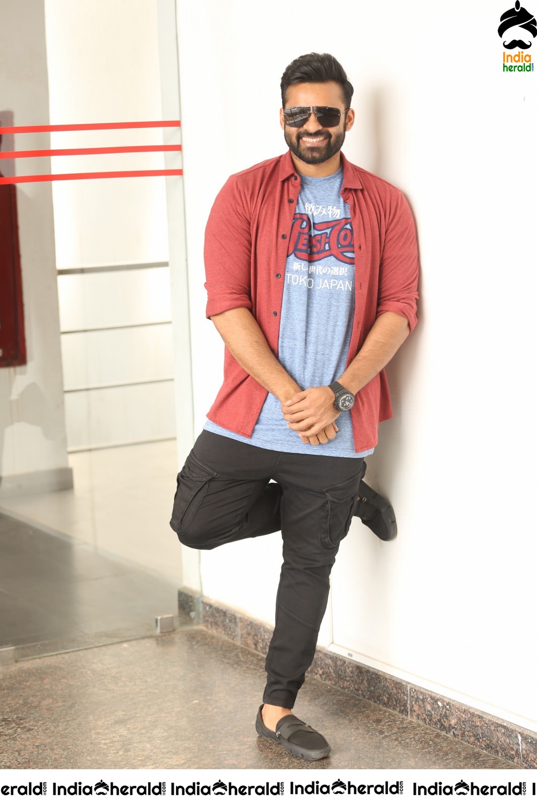 Actor Sai Dharam Tej Latest Interview Stills Set 1