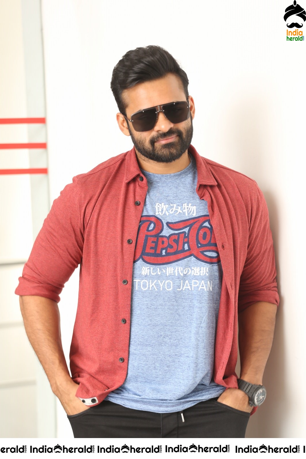 Actor Sai Dharam Tej Latest Interview Stills Set 2