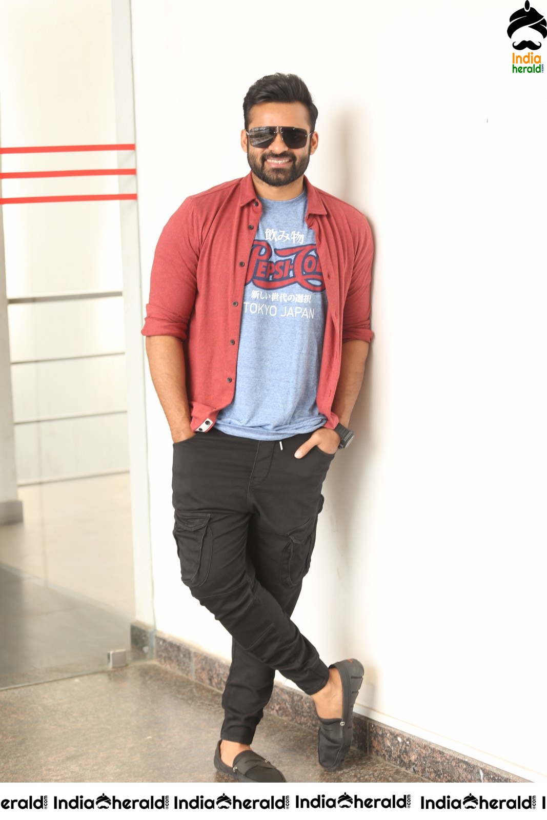 Actor Sai Dharam Tej Latest Interview Stills Set 2