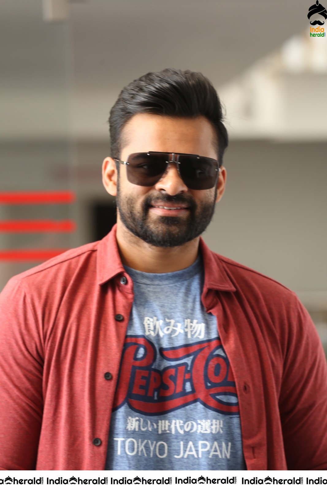 Actor Sai Dharam Tej Looking Stylish in these stills Set 1