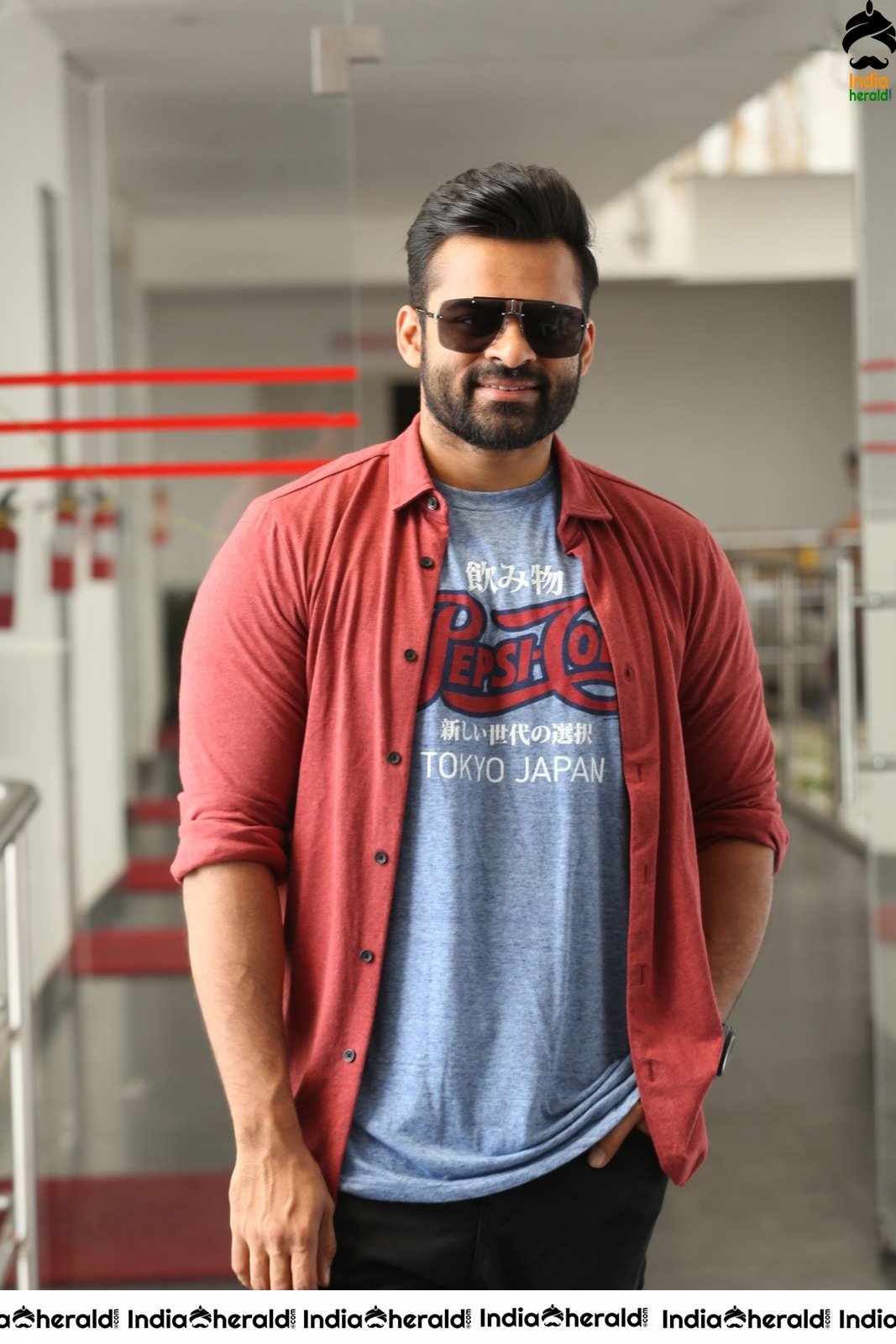 Actor Sai Dharam Tej Looking Stylish in these stills Set 1