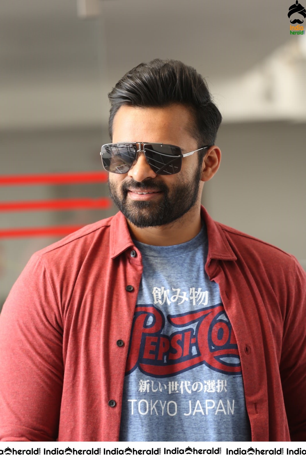 Actor Sai Dharam Tej Looking Stylish in these stills Set 1