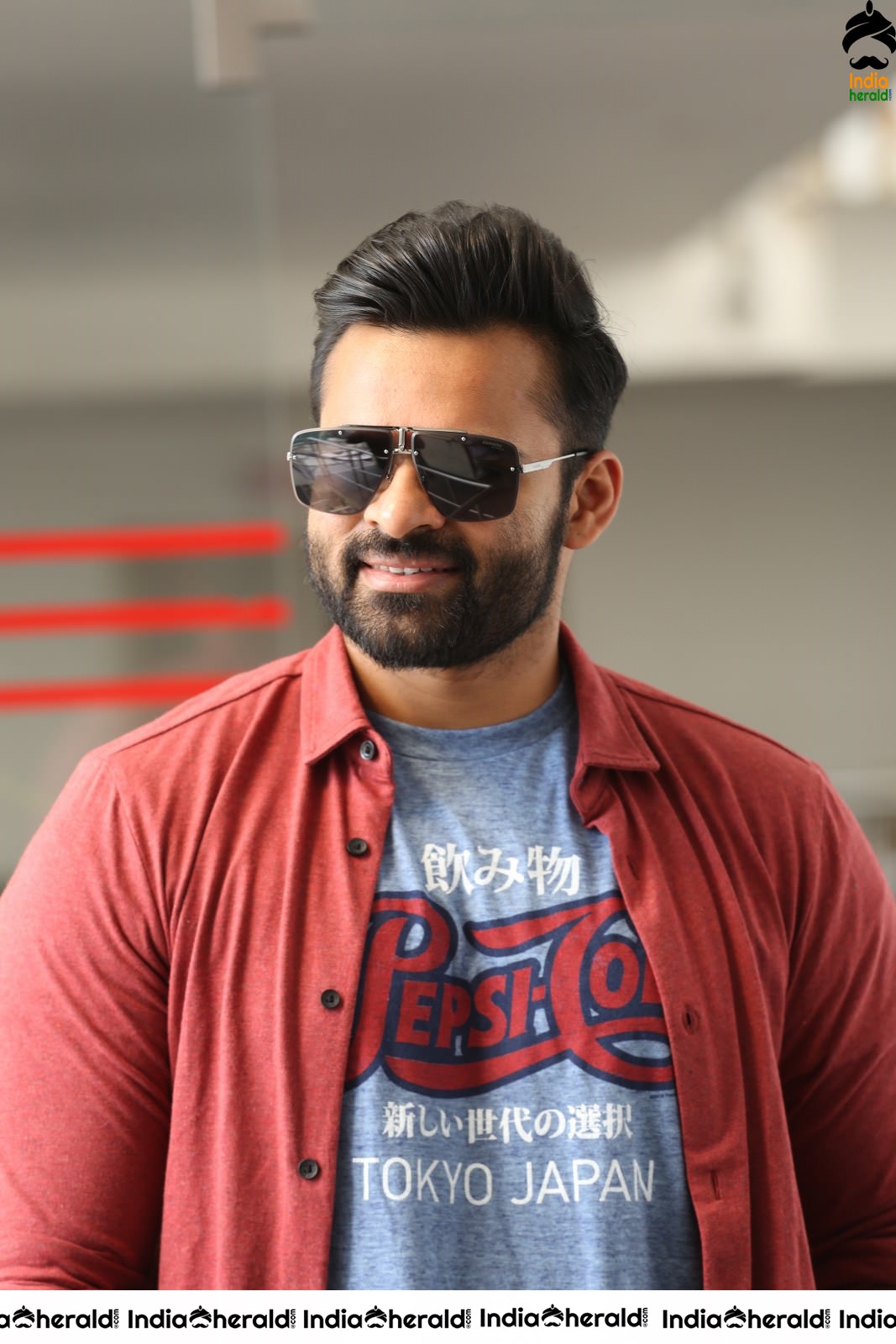 Actor Sai Dharam Tej Looking Stylish in these stills Set 1