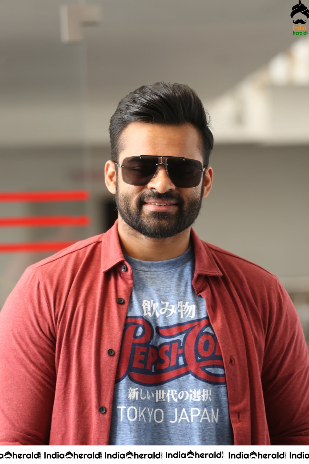 Actor Sai Dharam Tej Looking Stylish in these stills Set 1