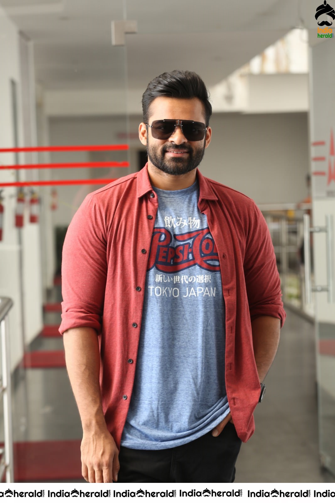 Actor Sai Dharam Tej Looking Stylish in these stills Set 1