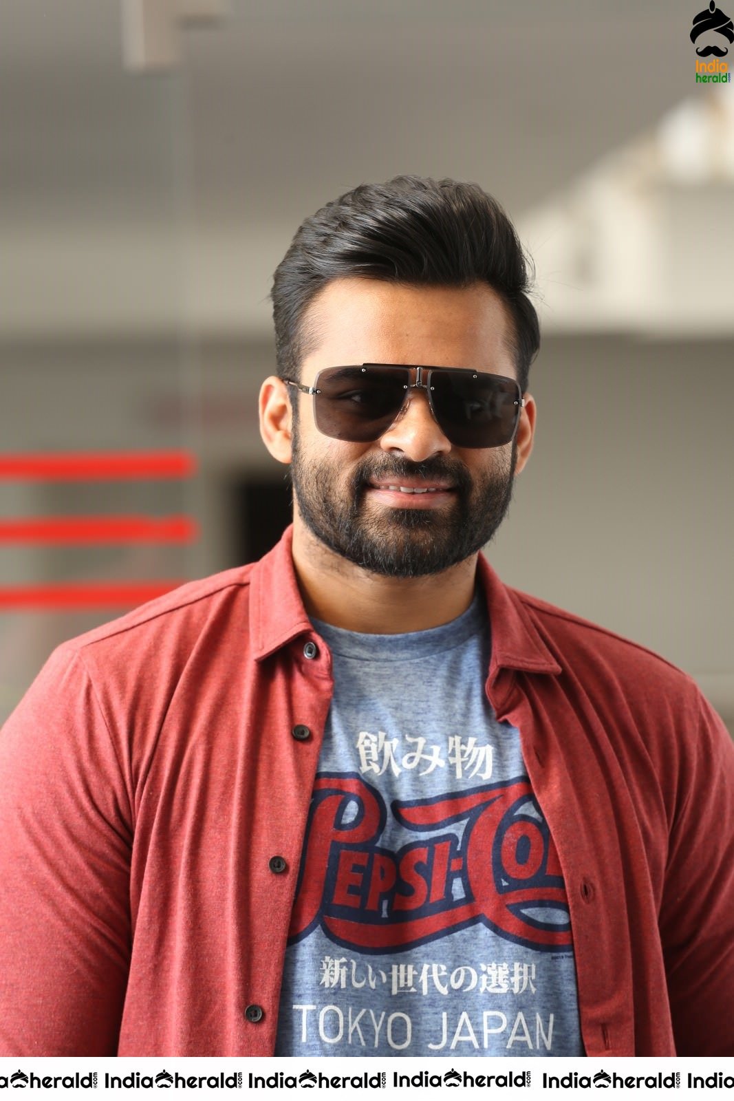 Actor Sai Dharam Tej Looking Stylish in these stills Set 1