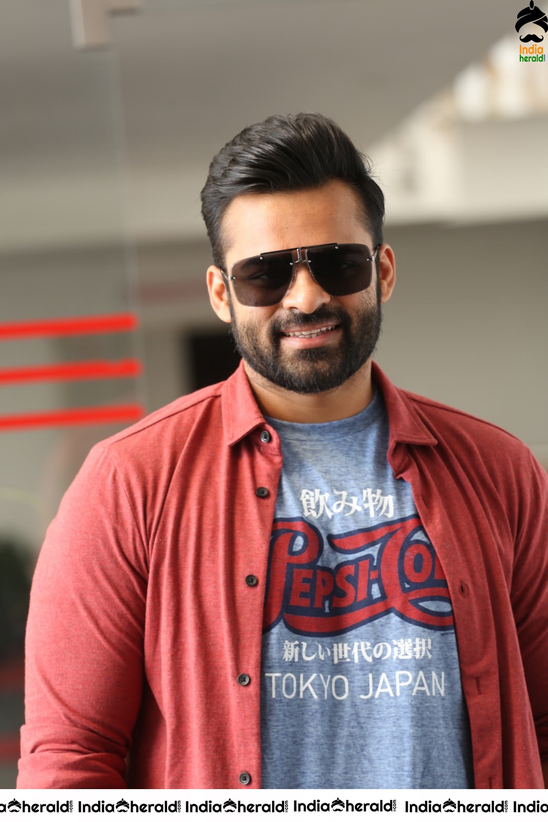 Actor Sai Dharam Tej Looking Stylish in these stills Set 2