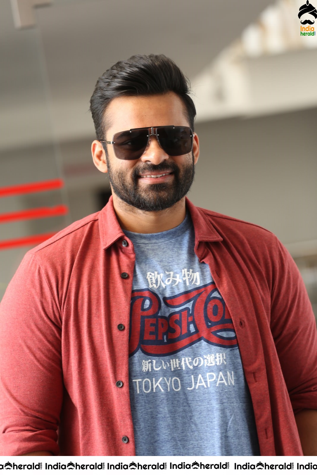 Actor Sai Dharam Tej Looking Stylish in these stills Set 2