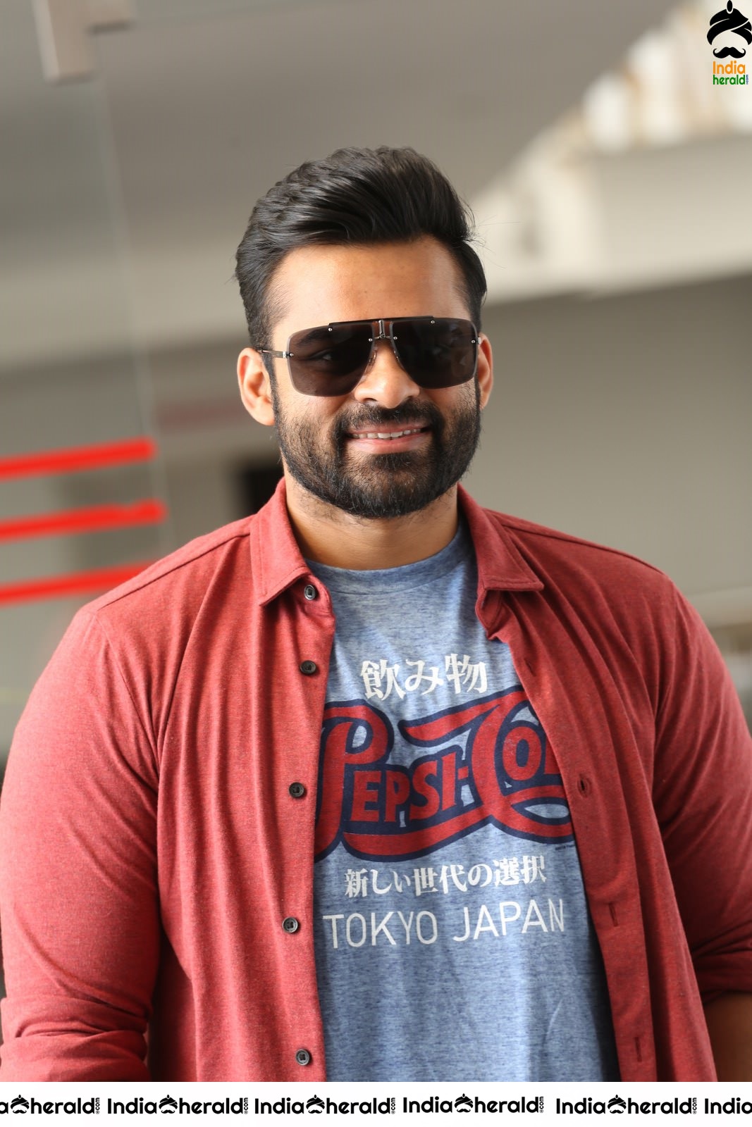 Actor Sai Dharam Tej Looking Stylish in these stills Set 2