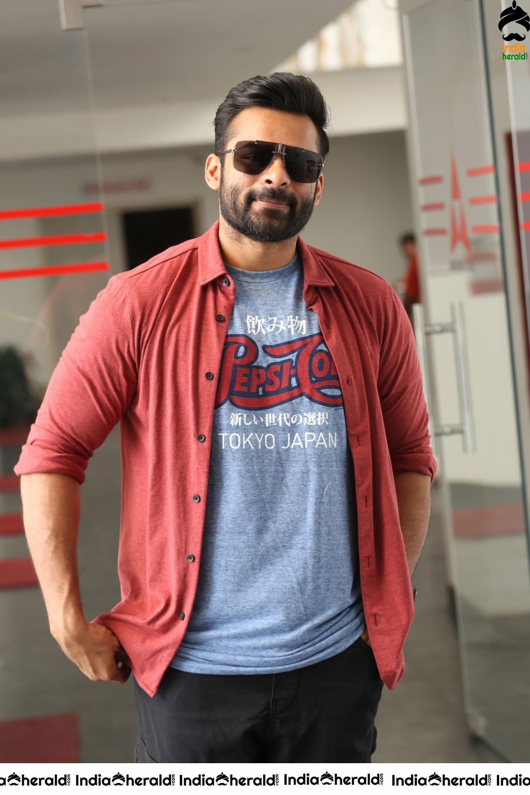 Actor Sai Dharam Tej Looking Stylish in these stills Set 2