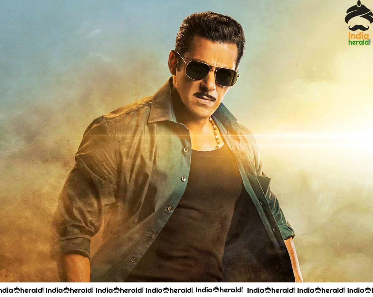 Actor Salman Khan Latest Mass Still from Dabangg 3