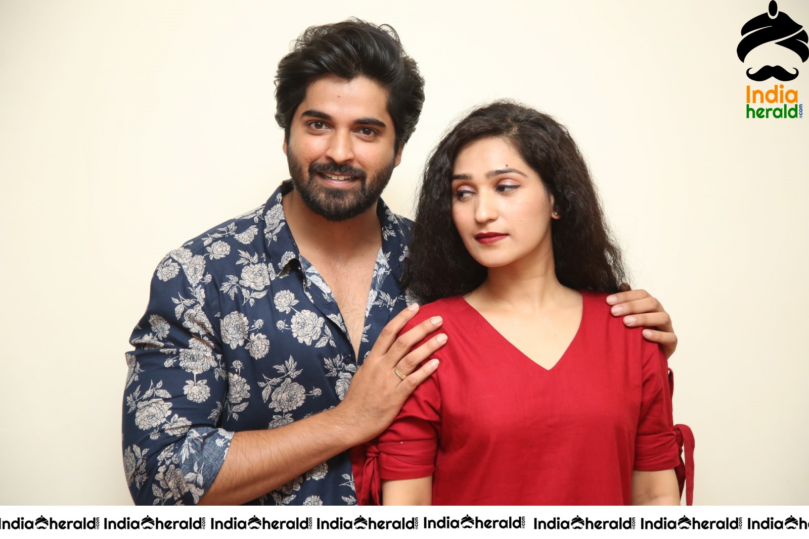 Actor Sanjay Varma Photoshoot Stills Along With The Female Lead From OCV movie Set 2