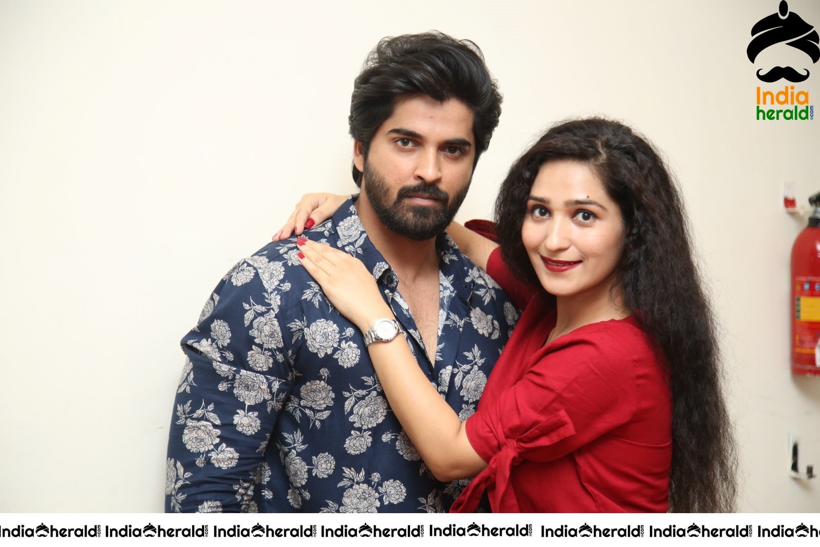 Actor Sanjay Varma Photoshoot Stills Along With The Female Lead From OCV movie Set 2