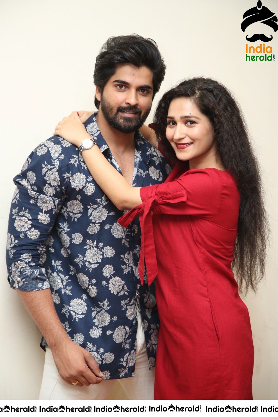 Actor Sanjay Varma Photoshoot Stills Along With The Female Lead From OCV movie Set 2