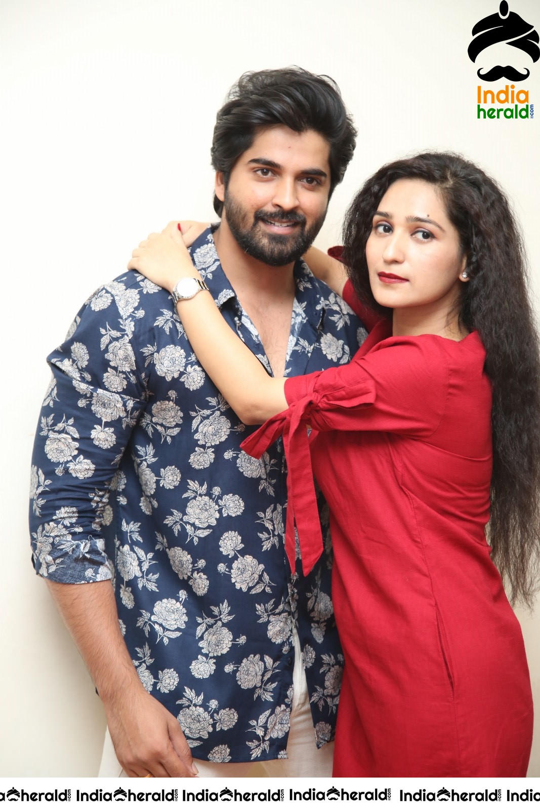 Actor Sanjay Varma Photoshoot Stills Along With The Female Lead From OCV movie Set 2