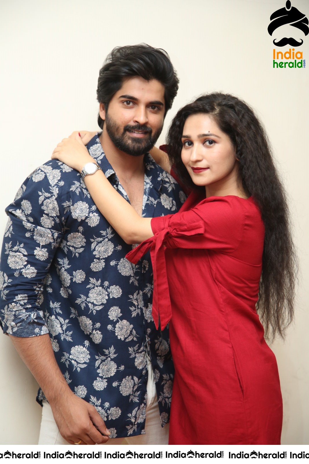 Actor Sanjay Varma Photoshoot Stills Along With The Female Lead From OCV movie Set 2