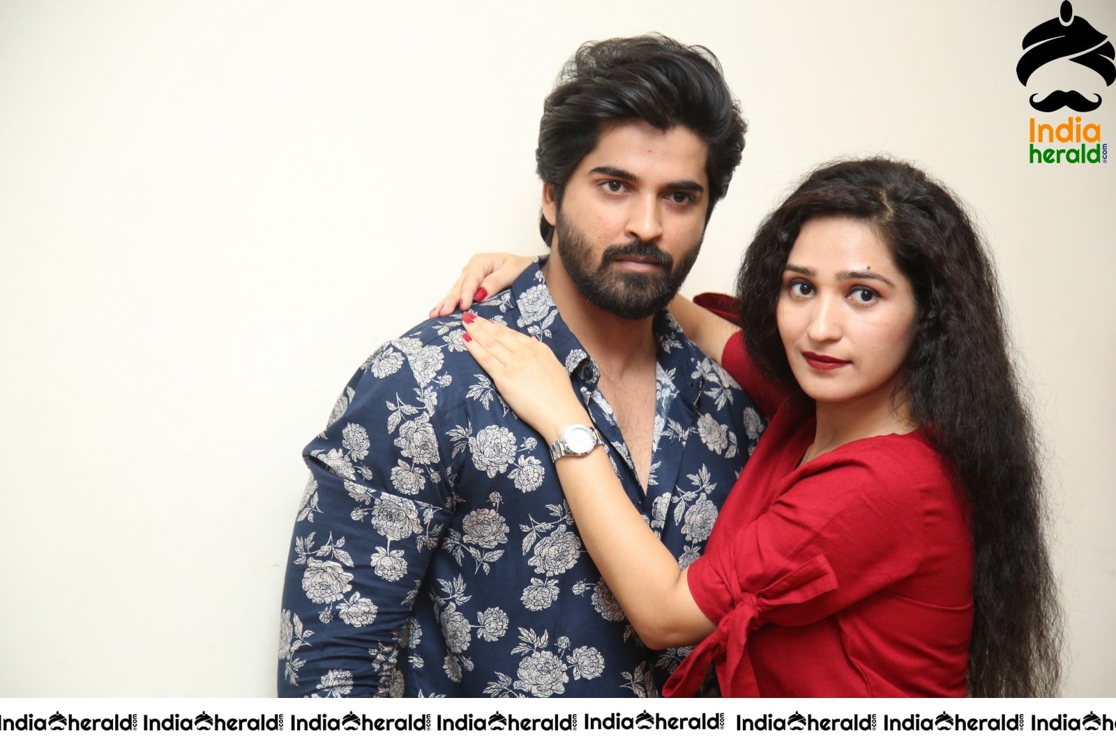 Actor Sanjay Varma Photoshoot Stills Along With The Female Lead From OCV movie Set 2