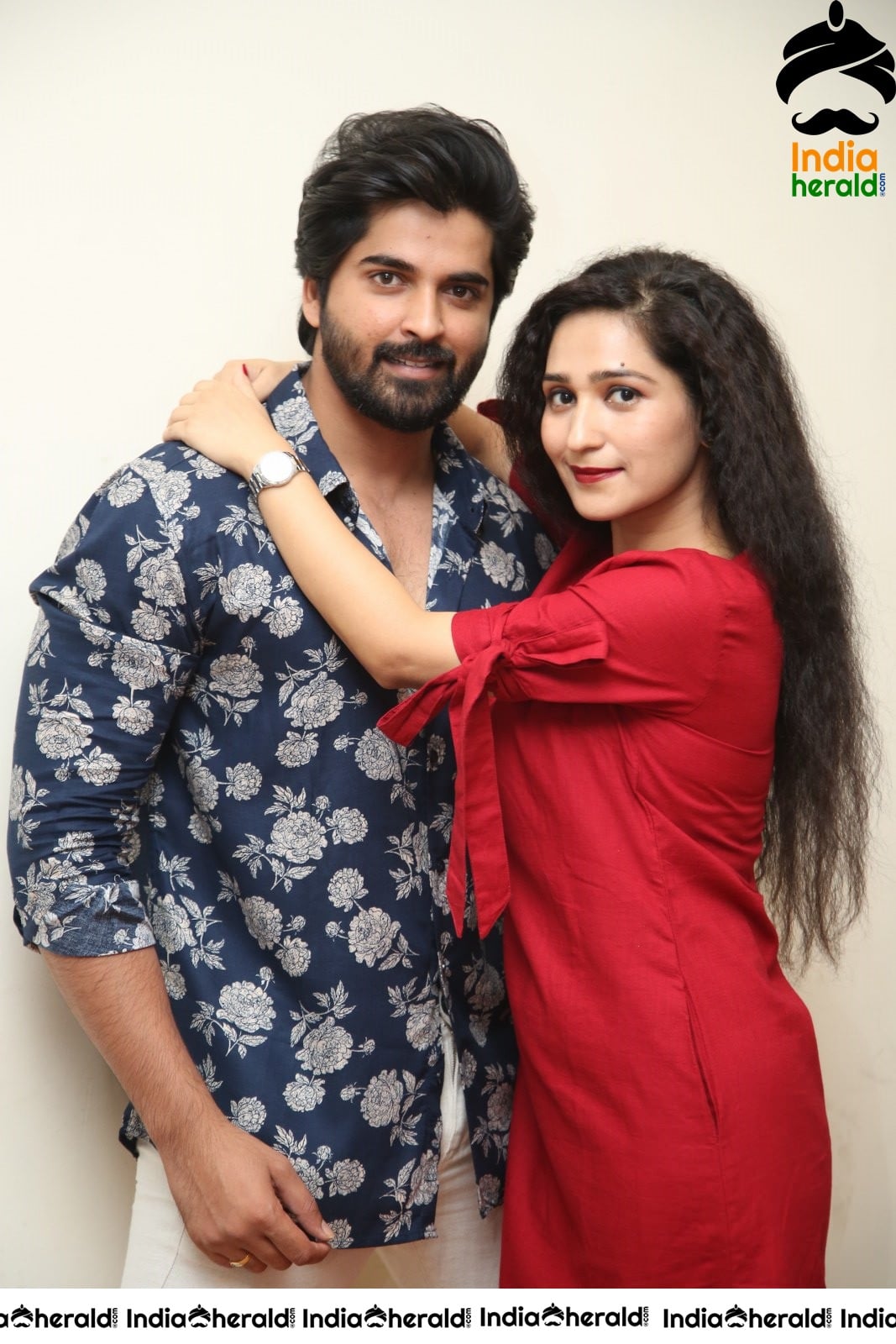 Actor Sanjay Varma Photoshoot Stills Along With The Female Lead From OCV movie Set 2