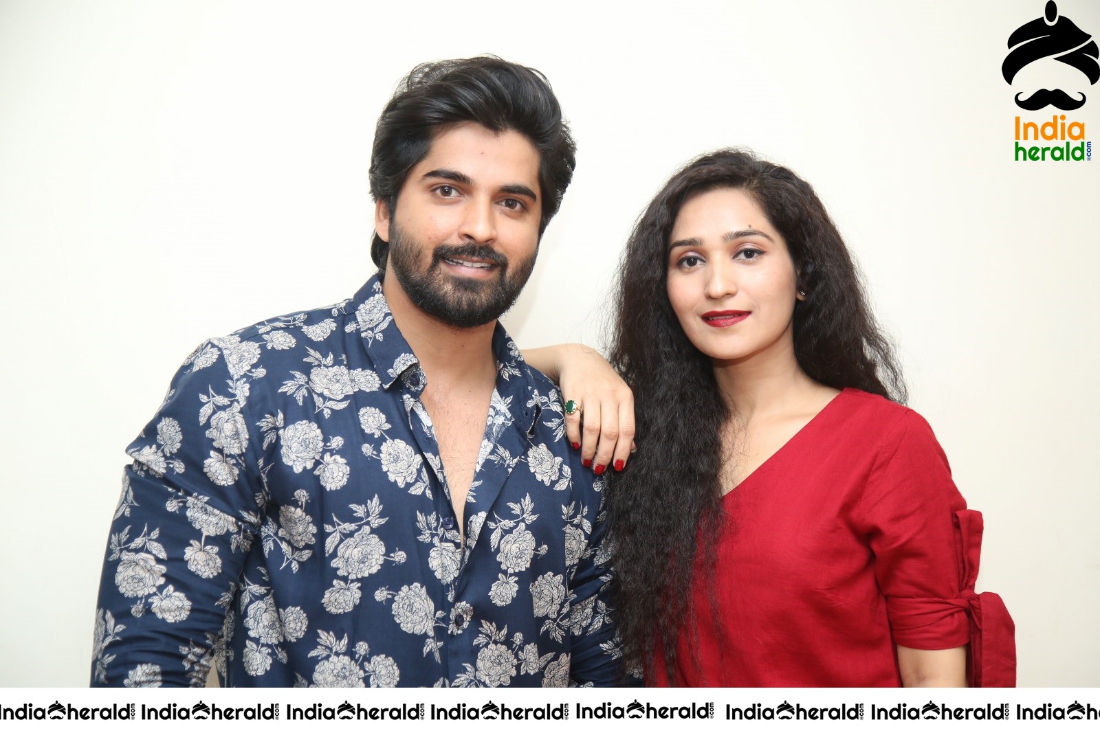 Actor Sanjay Varma Photoshoot Stills Along With The Female Lead From OCV Movie Set 3