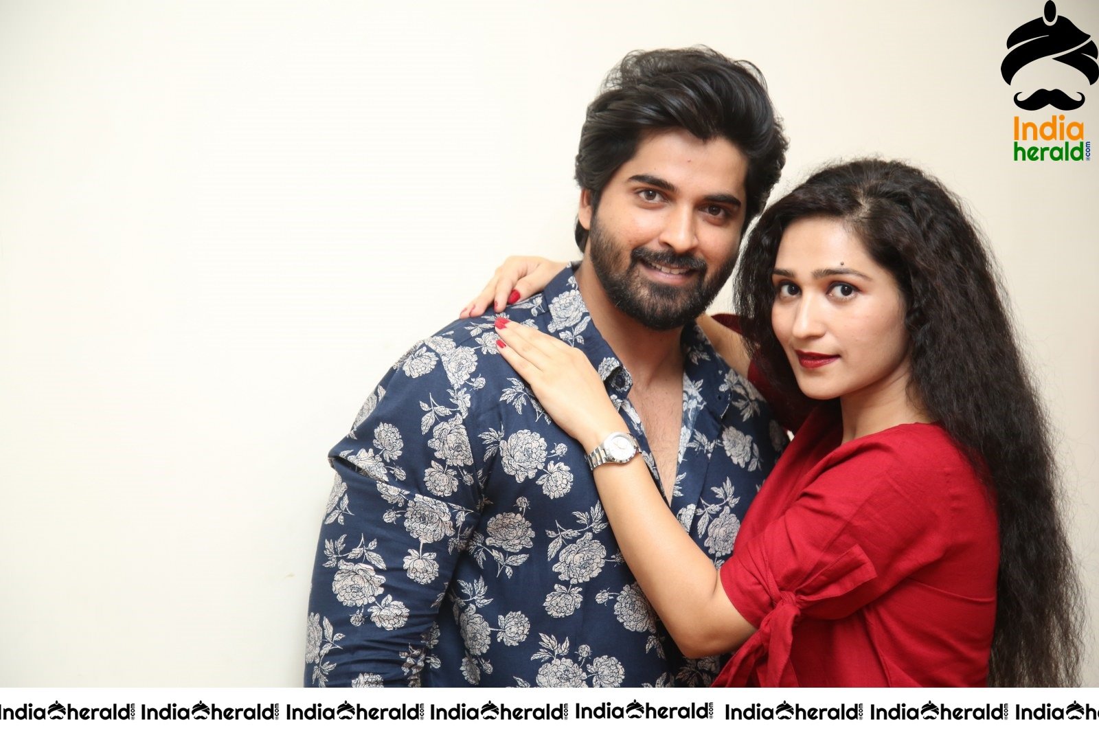 Actor Sanjay Varma Photoshoot Stills Along With The Female Lead From OCV Movie Set 3