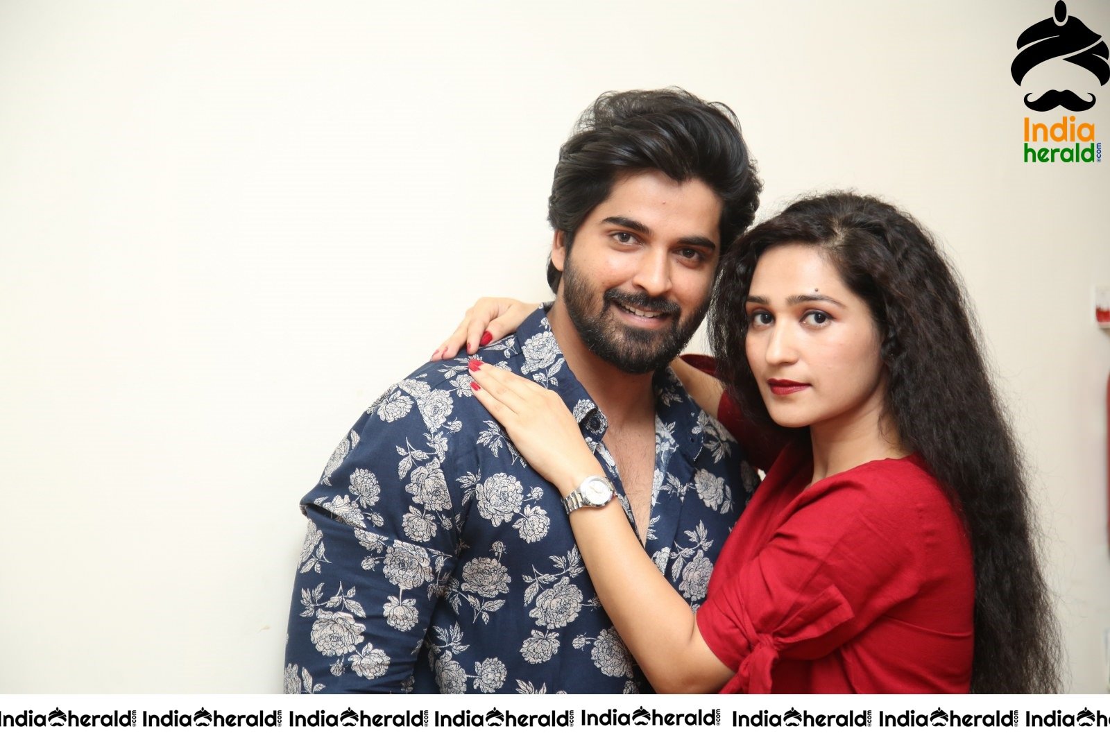 Actor Sanjay Varma Photoshoot Stills Along With The Female Lead From OCV Movie Set 3