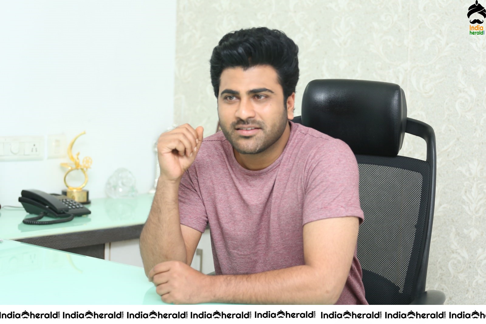 Actor Sharwanand Latest Interview Stills Set 1