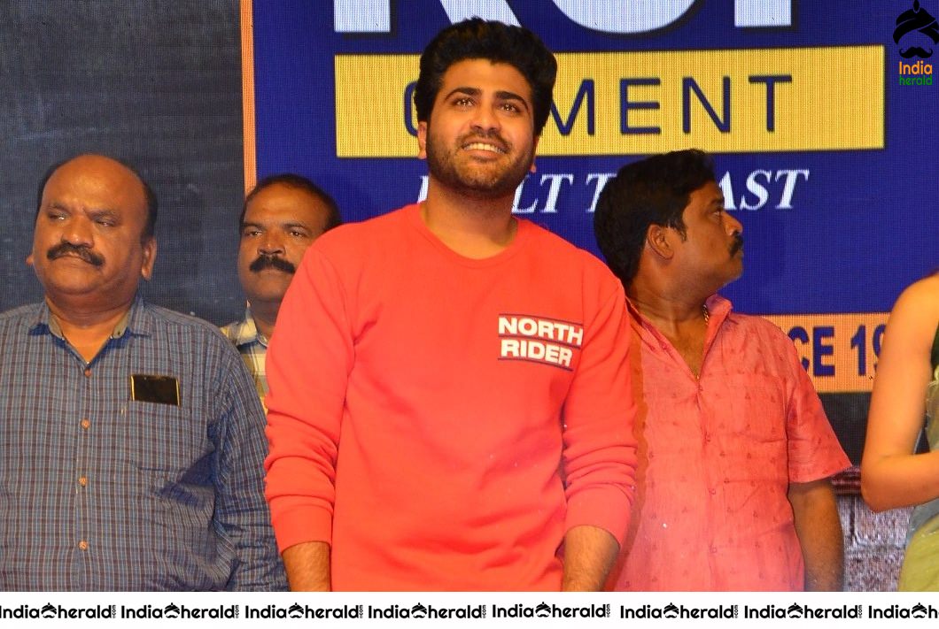 Actor Sharwanand Looking Stylish in Red Tee Set 2