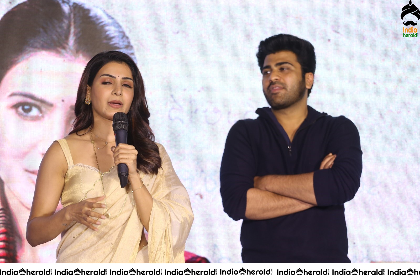Actor Sharwanand Speech at Janu Trailer Launch Set 1