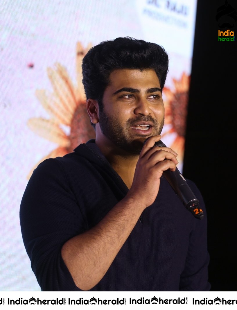 Actor Sharwanand Speech at Janu Trailer Launch Set 2