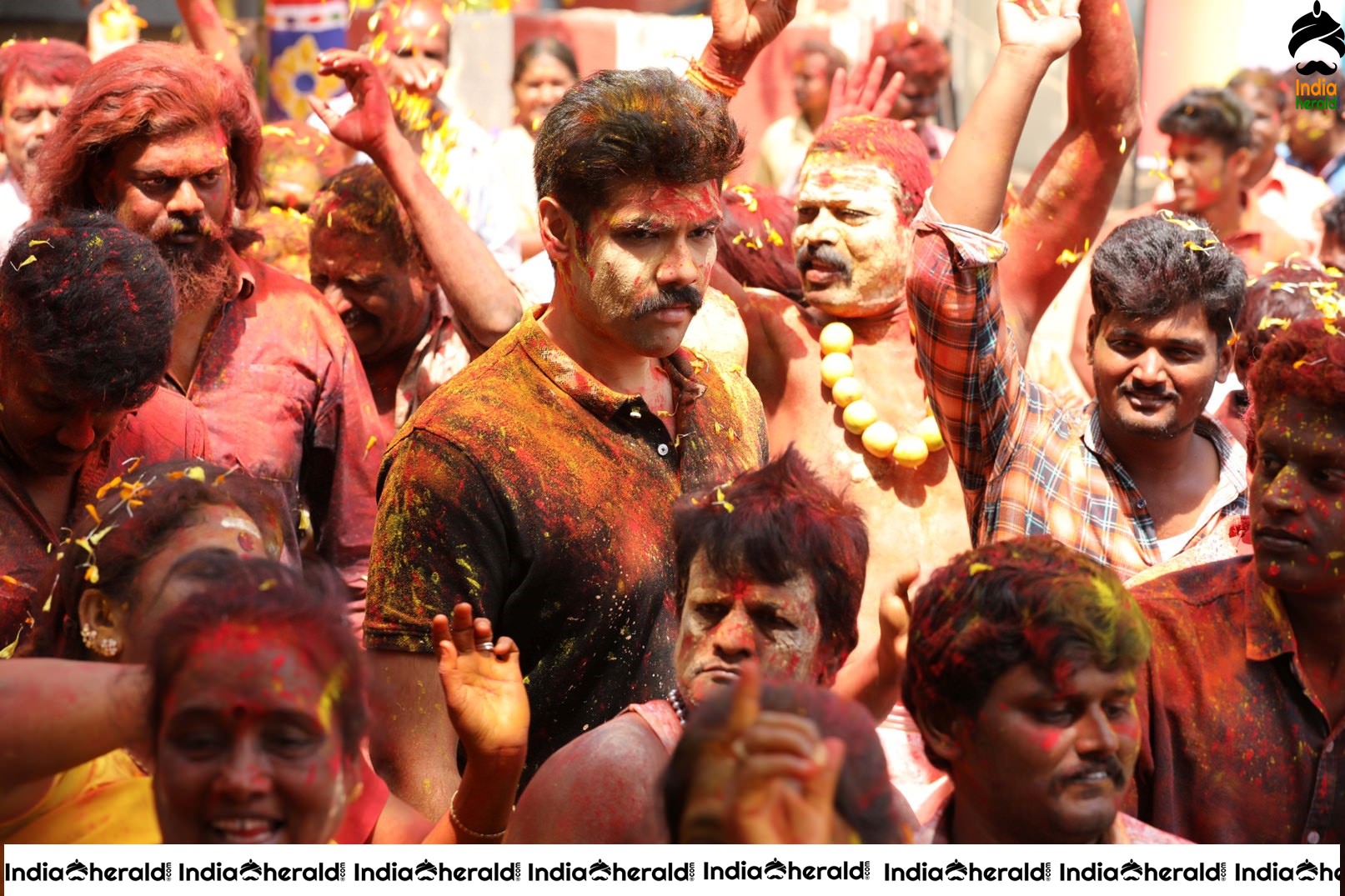 Actor Sibiraj Photos from his latest movie Kabadathaari