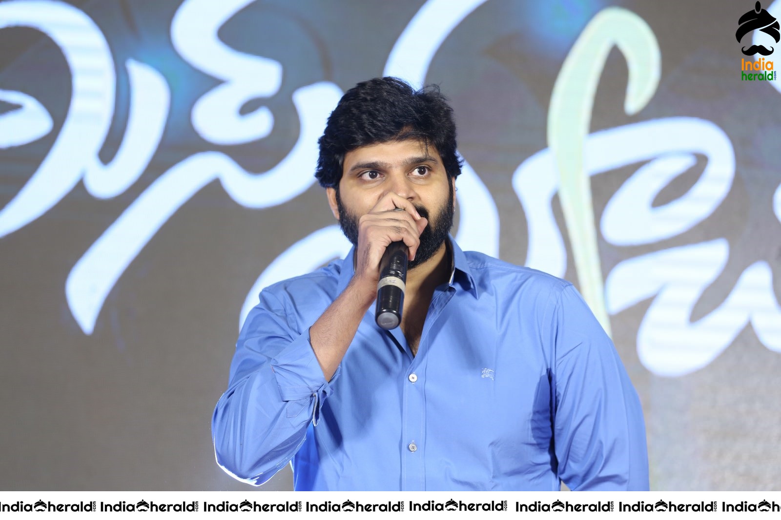 Actor Sree Vishnu Latest Photos in Blue Shirt