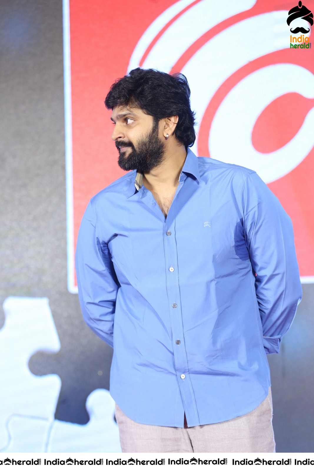 Actor Sree Vishnu Latest Photos in Blue Shirt