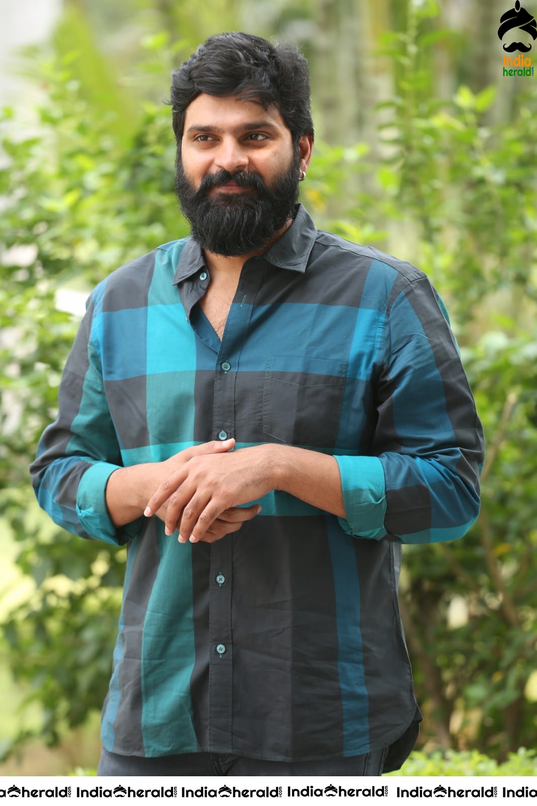 Actor Sree Vishnu Photos while interacting with media