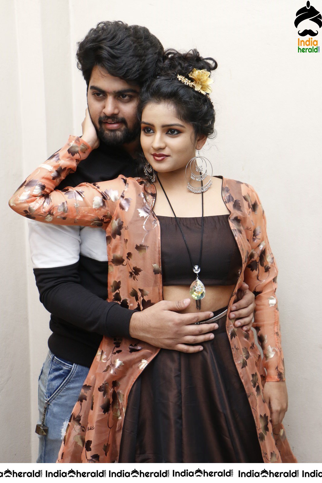 Actor Sreeram Nimmala Photos with Hot Actress Karonnya Kattryn Set 1