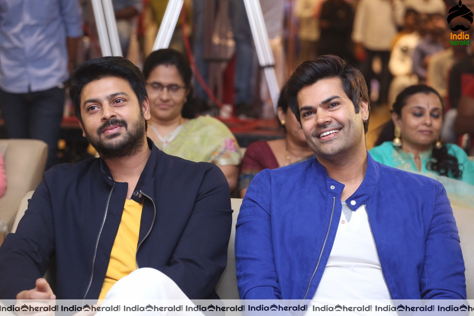 Actor Srikanth and Ganesh Venkatram Spotted together Ragala 24 Gantallo Event Set 1