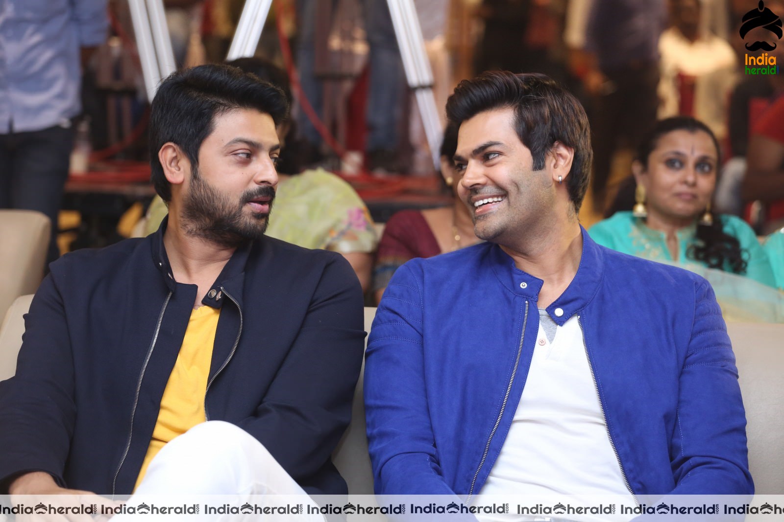 Actor Srikanth and Ganesh Venkatram Spotted together Ragala 24 Gantallo Event Set 1