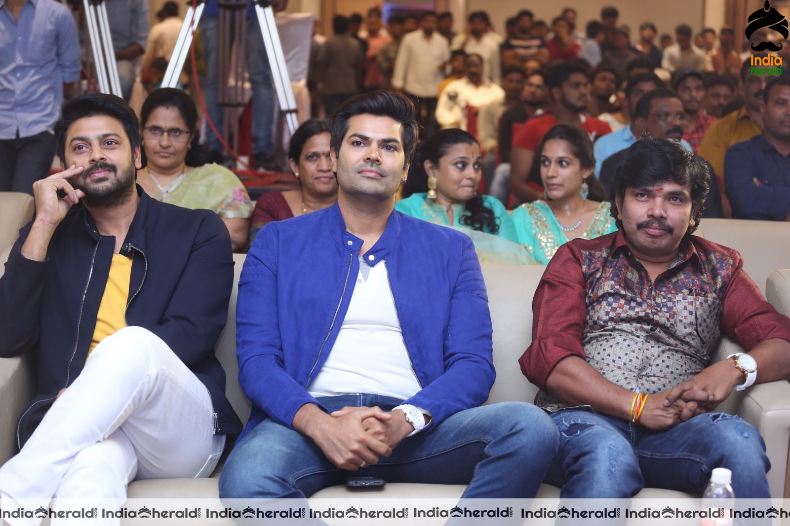 Actor Srikanth and Ganesh Venkatram Spotted together Ragala 24 Gantallo Event Set 1