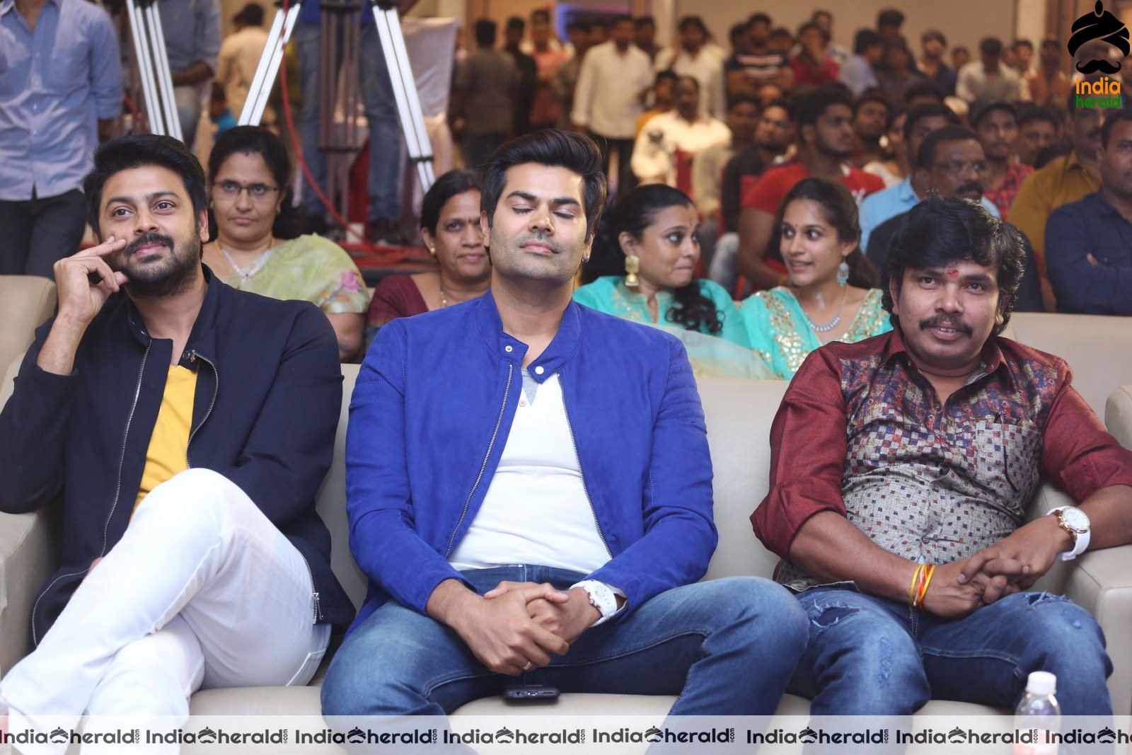 Actor Srikanth and Ganesh Venkatram Spotted together Ragala 24 Gantallo Event Set 1