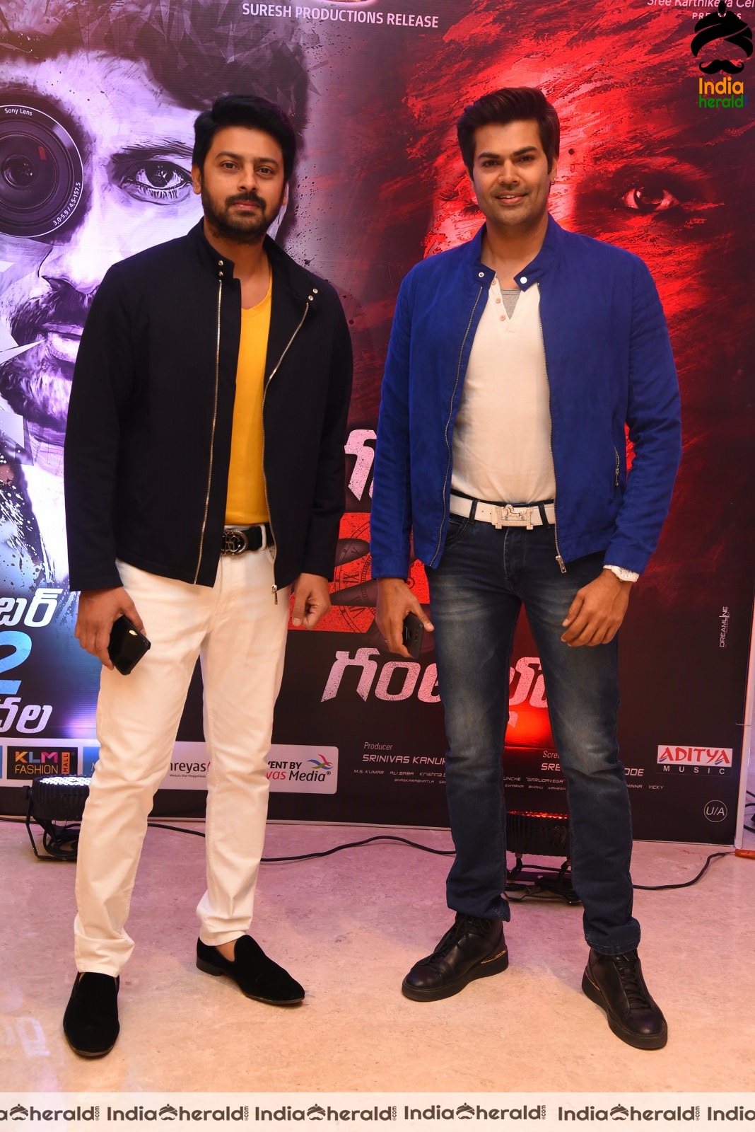 Actor Srikanth and Ganesh Venkatram Spotted together Ragala 24 Gantallo Event Set 2